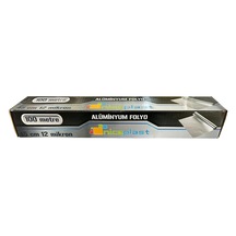 Niceplast Alüminyum Folyo - 45 Cm. X 100 Metre - 12 Mikron - 1 Paket
