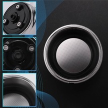 Metabagua Dostu Ayrılabilir Paslanmaz Çelik Kahve Filtresi Sepeti Süzgeç Ev Ofis Için Kahve Makinesi Aksesuarları Yw55sx Siyah