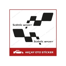 Renault Scenic Sticker Scenic Sticker Renault Araba Sticker