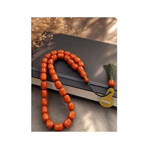 Sertifikalı Yeni Alman Sıkma Kehribar Tesbih 11x15 Mm Çok Kat İpe Dizilmiş El İşçiliği Koleksiyonluk Hediyelik Sarı - 876358036 Sarı - 876358036 Sarı
