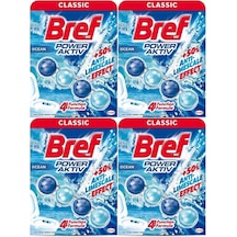 Bref Power Aktiv Klozet Bloğu Okyanus Kokulu 4 Lü Set 4pk 1