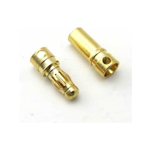 5 Çift 3.5mm Altın Kaplama Banana Dişi Erkek Soket 40A Pil Batarya Lion Bullet Plug