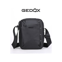 Gedox Siyah Su Geçirmez 3 Bölmeli Erkek Günlük Omuz Ve Çapraz Çanta Gdx2106