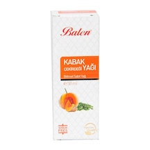 Kabak Çekirdeği Yağı Soğuk Pres 50 Ml Cam Şişe Diğer