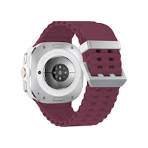 Newface - 757 - Watch 7 Ultra Kr417 Rug Silikon Kordon - Ece-umay - - Mor