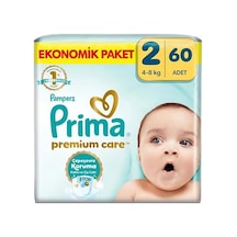Bebek Bezi Premium Care 2 Numara 60 Adet Ekonomik Paket