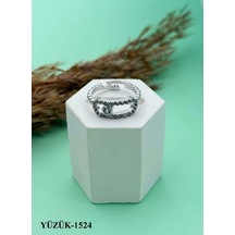Yüzük Metal Zarif Hediye Model 17055d Çok Renkli