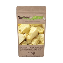 BenimAktar Katı Kakao Yağı Deoderize 1 KG