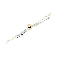 Tektas - Altın 14 Ayar Hollow Bileklik N11.2692 Sarı Altın