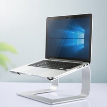 Cbtx Z29 Ayrılabilir Hollow-out Dizüstü Bilgisayar Standı Tutucu Dizüstü Bilgisayar Yükseltici Destek Braketi - Gümüş