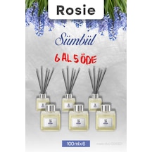 Sümbül 6 Al 5 Öde, Rosie Çubuklu Oda Kokusu 100 Ml Fresh