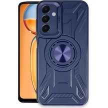 Newface Samsung Uyumlu Galaxy M15 Kılıf Lincoln Silikon - Lacivert Lacivert