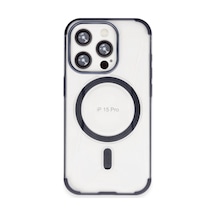 Joko Apple İphone 15 Pro Max Hilton Magsafe Kapak - Lacivert 0.2M-Çok Renkli