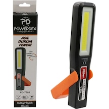 Powerdex Pd-7788 Şarjlı Mıknatıslı Acil Durum Feneri Siyah
