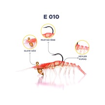 Caretta Sakura Shrımp 6,5g 76mm E 010