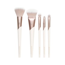 Luxe Natural Elegance Profesyonel Yüz Makyajı Ve Fondöten Fırça Seti, Yüz, Yanak Ve Göz Makyajı İçin Premium Fırça Seti, Sentetik Makyaj Fırçaları, Vegan Ve Zulüm İçermez, 5 Parça Set 30189452