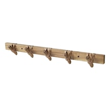 Ikea Storedamm Banyo Askısı 5 Kancalı 60 X 7 X 6 Cm Kahverengi