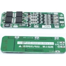 Rfkumanda 3S 20A Bms 12.6V 3 Pil 18650 Lityum Pil Şarj Koruma Modülü