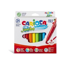 Carioca Jumbo Yıkanabilir Keçeli Boya Kalemi  24'Lü