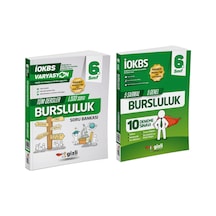 6. Sınıf Varyasyon Tüm Dersler Bursluluk Soru Bankası + Deneme Sınavı Seti 2 Kitap Gizli Yayınları
