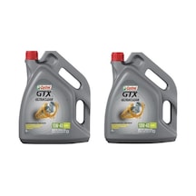 Castrol GTX 10W-40 A3/B4 Yarı Sentetik Motor Yağı 2 x 4 L