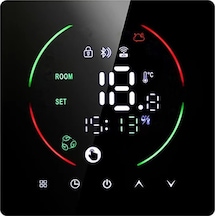 Bosphorusboutique Yerden Wifi Thermostat: Springsun Sensörlü Nem/hava Kazan Isıtma East2 3a/16a, & Vf