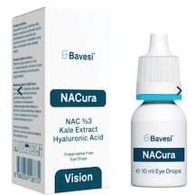 Bavesi Nacura Kedi Ve Köpek Göz Damlası & Temizleme Solüsyonu Çapak, Kızarıklık & Göz Bakımı