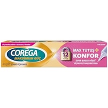 Corega Max Tutuş Ve Konfor Protez Yapıştırıcı 40gr