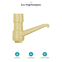 Sıvı Yağ Pompası - Vakumlu Dolum Pompası Krem