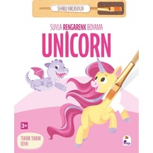 Suyla Rengarenk Boyama - Unicorn Sihirli Fırçasıyla - Ezjı-716129