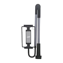 Tablet Ve Telefon Tutucu Masa Kıskaçlı Stand 360 Dönebilen Ayarlanabilir Metal Gövde 4.7-12.9 İnç Cihazlar İle Uyumlu İpad İle Uyumlu Uzun Kollu Masa Standı L350 Acı Kahverengi