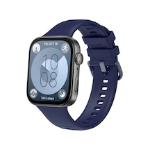 Huawei Watch Fit 3 Klasik Kordon - Lacivert İtdark4295