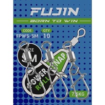 Fujın Power Roll Snap  Sm 7.5Kg Çekerli Klips 8682118516233