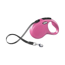 Flexi New Classic Xs Otomatik Tasma 3 Mt Şerit Pembe