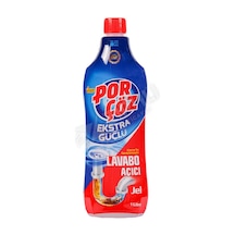 2 Adet Porçöz Jel Lavabo Açıcı 1 Lt