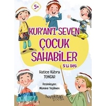 Kuranı Seven Çocuk Sahabiler Seti - 5 Kitap Takım - Hatice Kübra Tongar - Hayykitap