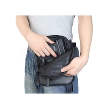 Mucize Taşınabilir Açık Taktik Shingle Tabanca Çantası Çok Fonksiyonlu Gizli Gun Satchel Çekim İçin Yürüyüş Bel Saklama Çantası Diğer