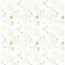 Eshel Maket Çiçek Desenli Duvar Kağıdı--1/100--3 Lü