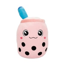 Peluş Bubble Tea 35 Cm Çocuklar İçin Eğlenceli Oyuncak Çok Renkli