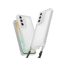 Samsung Galaxy A15 4g Kılıf Penta Silikon Kılıf - Şeffaf 0.2M-Çok Renkli