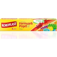 3 Adet Koroplast Buzdolabı Poşeti Fermuarlı Büyük Boy 10li