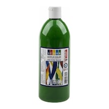 Südor Akrilik Boya 500ml Yeşil Renk Ahşap Ve Plastik Yüzeyler İçin Uygun Çok Renkli