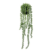 Yapay Çiçek Saksıda Sarkan String 6 Dallı 55cm Sarkan Çiçek