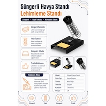 Süngerli Havya Standı