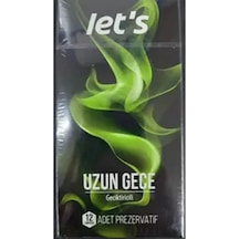 Let's Uzun Gece Prezervatif 12'li