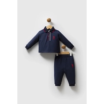 U.S. Polo Assn. Erkek Bebek 2 Li Takım - Lacivert Lacivert