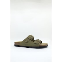 Lumberjack Jolıe Nu 4fx Haki Hakiki Deri Comfort Casual Tokalı Terlik Haki Lumberjack Jolıe Nu 4fx Haki Hakiki Deri Comfort Casual Tokalı Terlik Haki