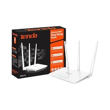 Tenda F3 4 Port 300 Mbps 3 Antenli  Access Poınt Router