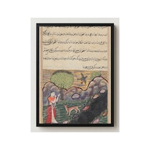 Botanik Banaras Kralının Gelini Tuti-name Çerçevesiz Poster 21x30 Cm A4 Botanik Doğa Tarihi