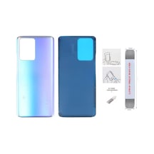 Xiaomi Mi 11 T Pro Arka Kapak Cam Mavi + B-7000 - Sökme Aparatı